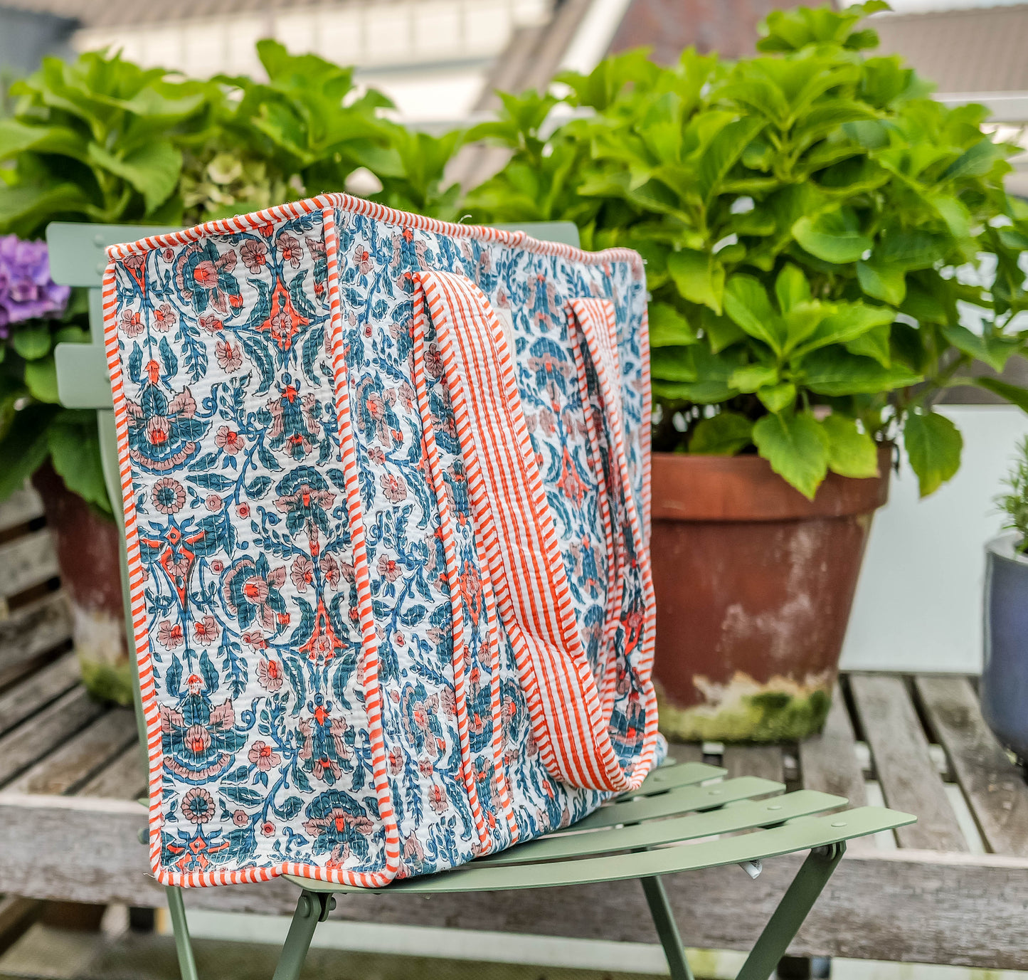 Stepptasche Koralle von Jaipur